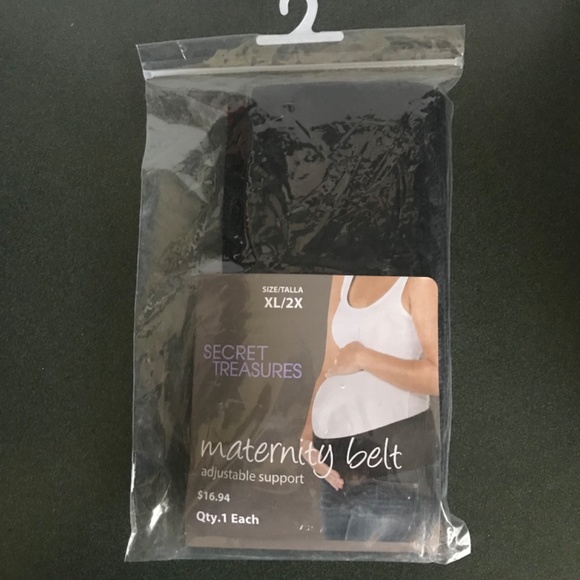 Secret Treasures Black Maternity Belt Adjustable Support Size XL/2X NWT - Picture 9 of 9